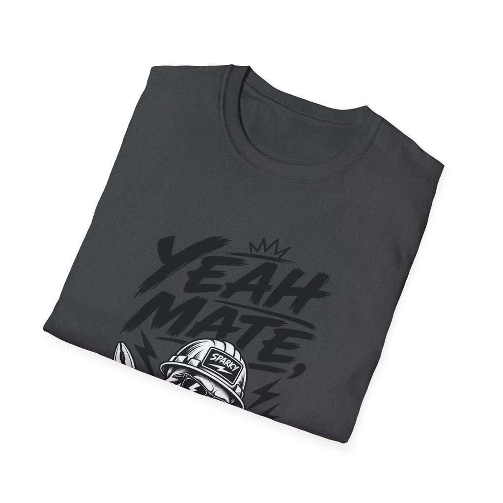 Yeah Mate It's Live T-Shirt — Retro Skull Graphic Tee