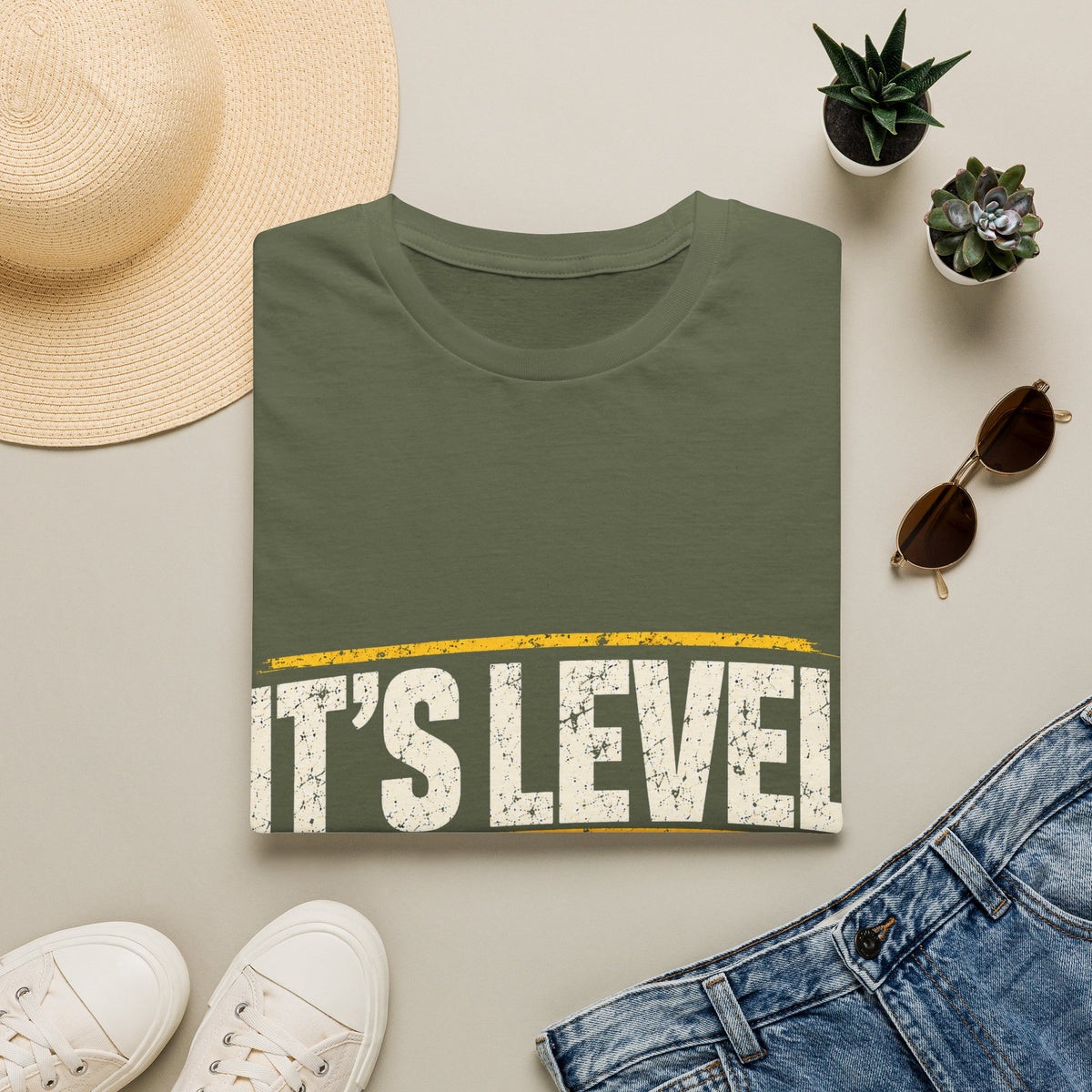 It's Level to My Eye T-Shirt — Funny Carpenter Carpentering Tool Tee