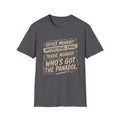 Who's Got The Panadol T-Shirt — Funny Monday Work Tee for Tradies & Office Workers