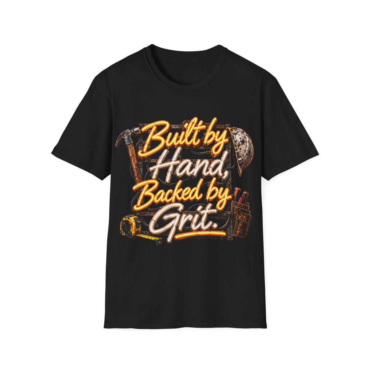 Built by Hand, Backed by Grit T-Shirt