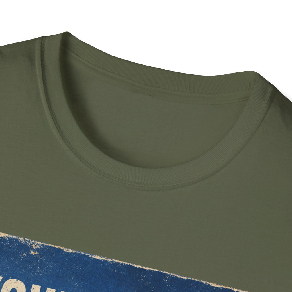 Plumbing T-Shirt — “Your Waste Is My Business” Vintage Service Tee