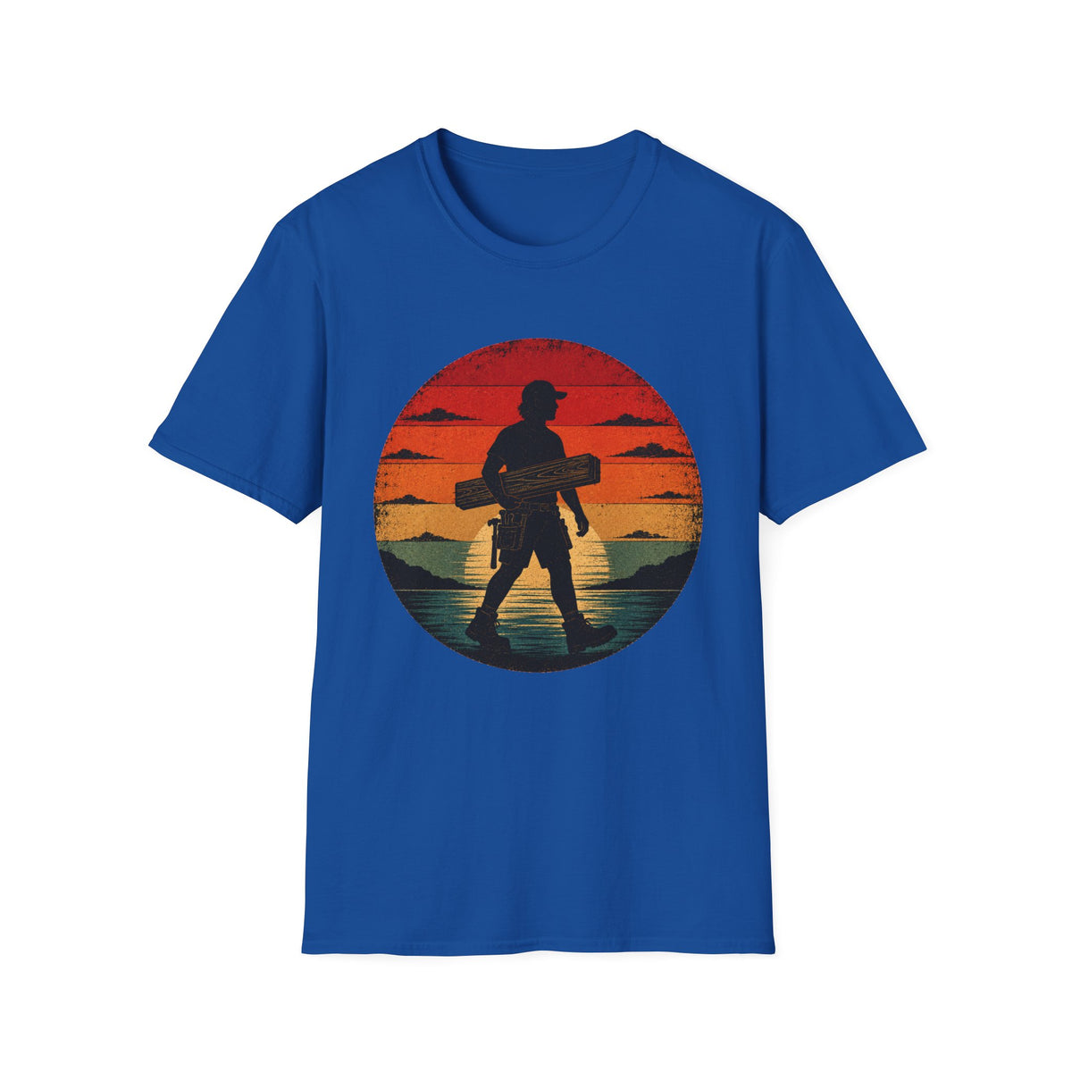 Surfer Silhouette Sunset T-Shirt