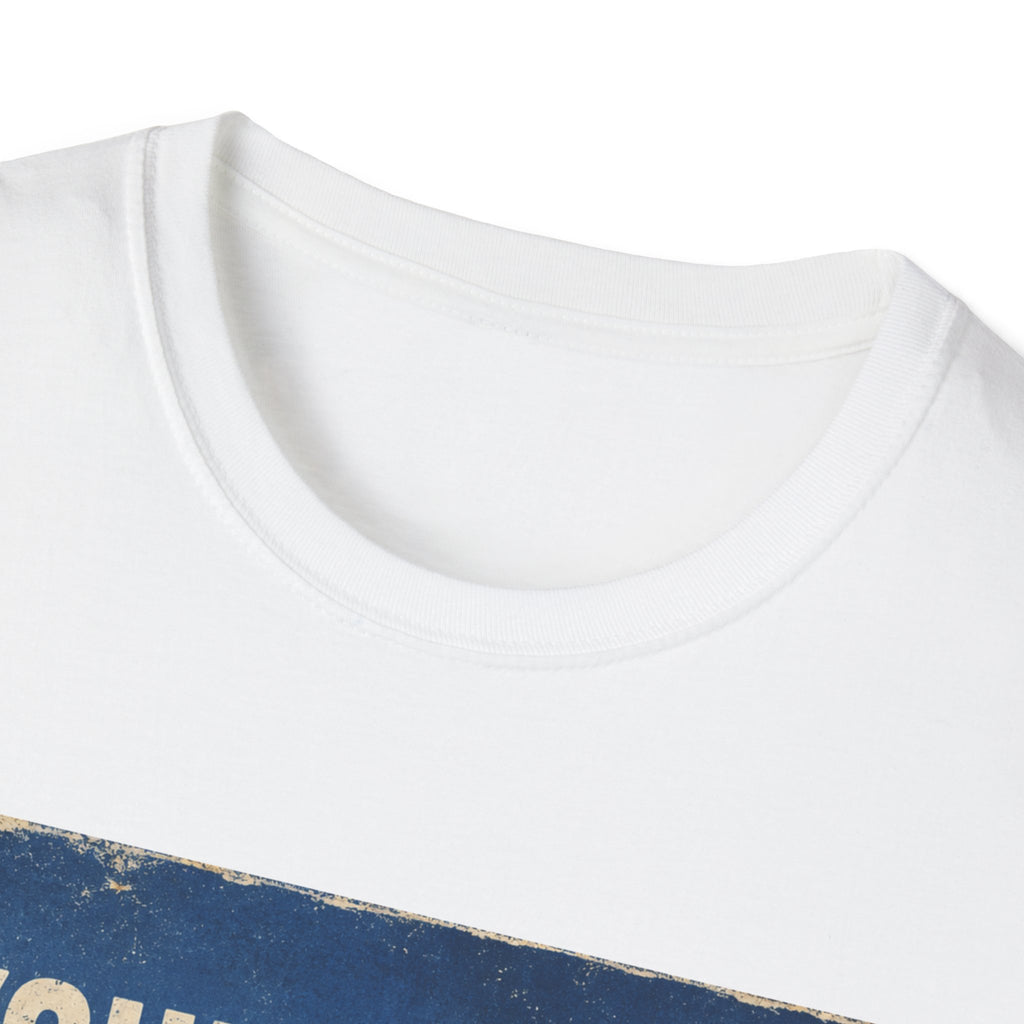 Plumbing T-Shirt — “Your Waste Is My Business” Vintage Service Tee