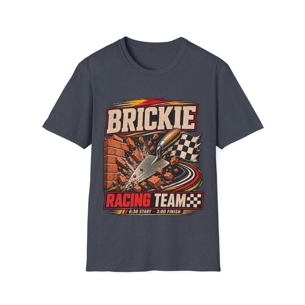 Brickie Racing Team T-Shirt — Vintage Sprint Car Racing Tee