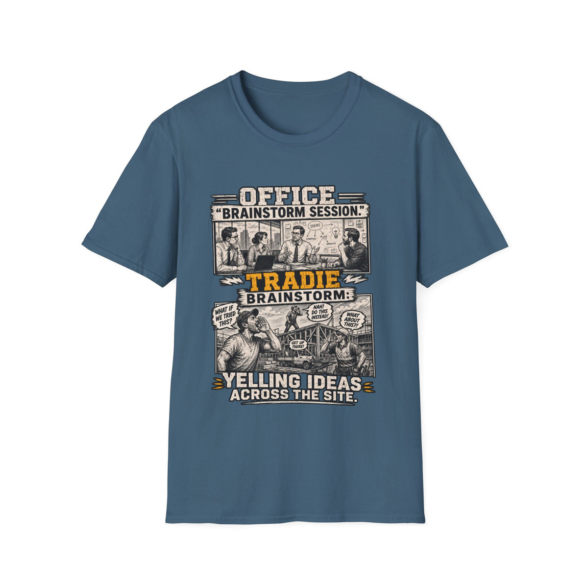 Tradie Office 'Brainstorm Session' T-Shirt