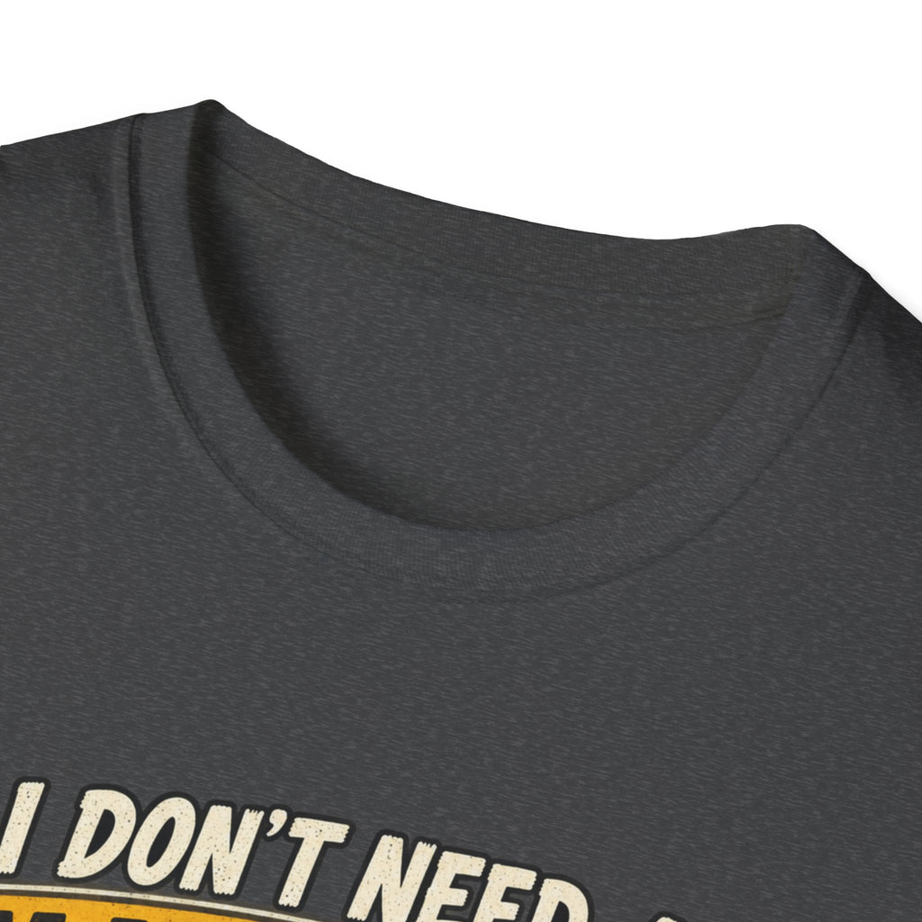 Chiropractor Humor T-Shirt – "I Don't Need a Gym Membership, I Need a Chiropractor on Retainer"