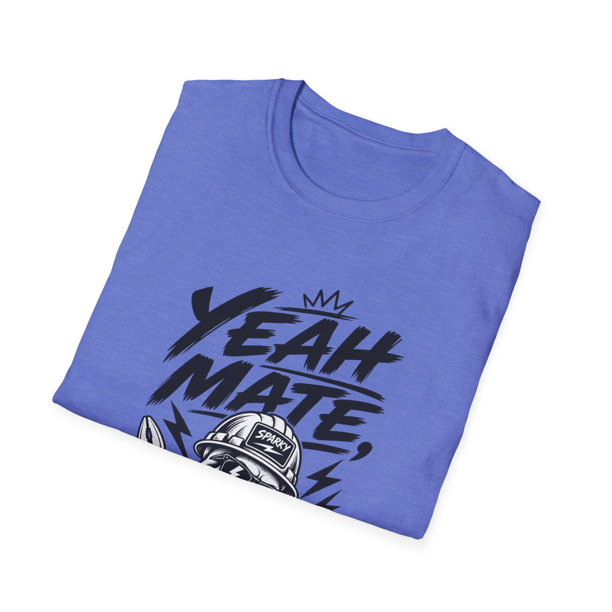 Yeah Mate It's Live T-Shirt — Retro Skull Graphic Tee