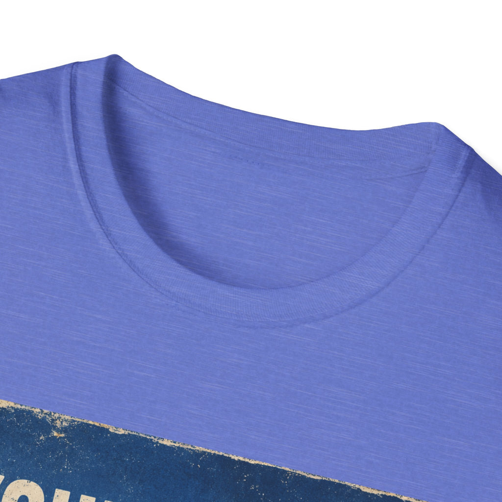 Plumbing T-Shirt — “Your Waste Is My Business” Vintage Service Tee