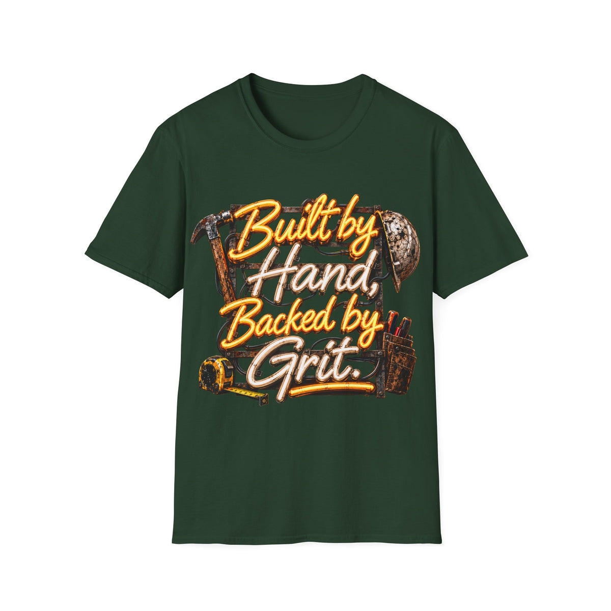 Built by Hand, Backed by Grit T-Shirt