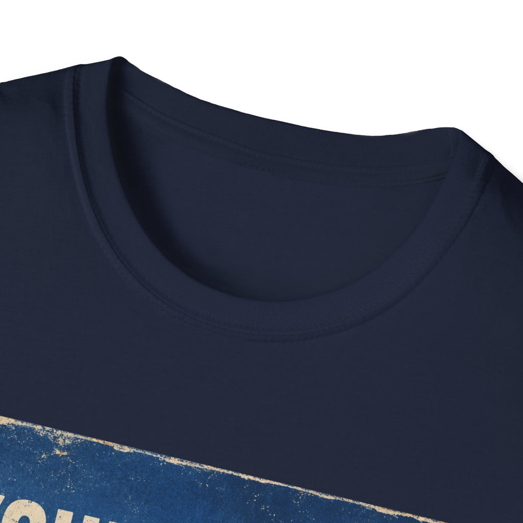 Plumbing T-Shirt — “Your Waste Is My Business” Vintage Service Tee