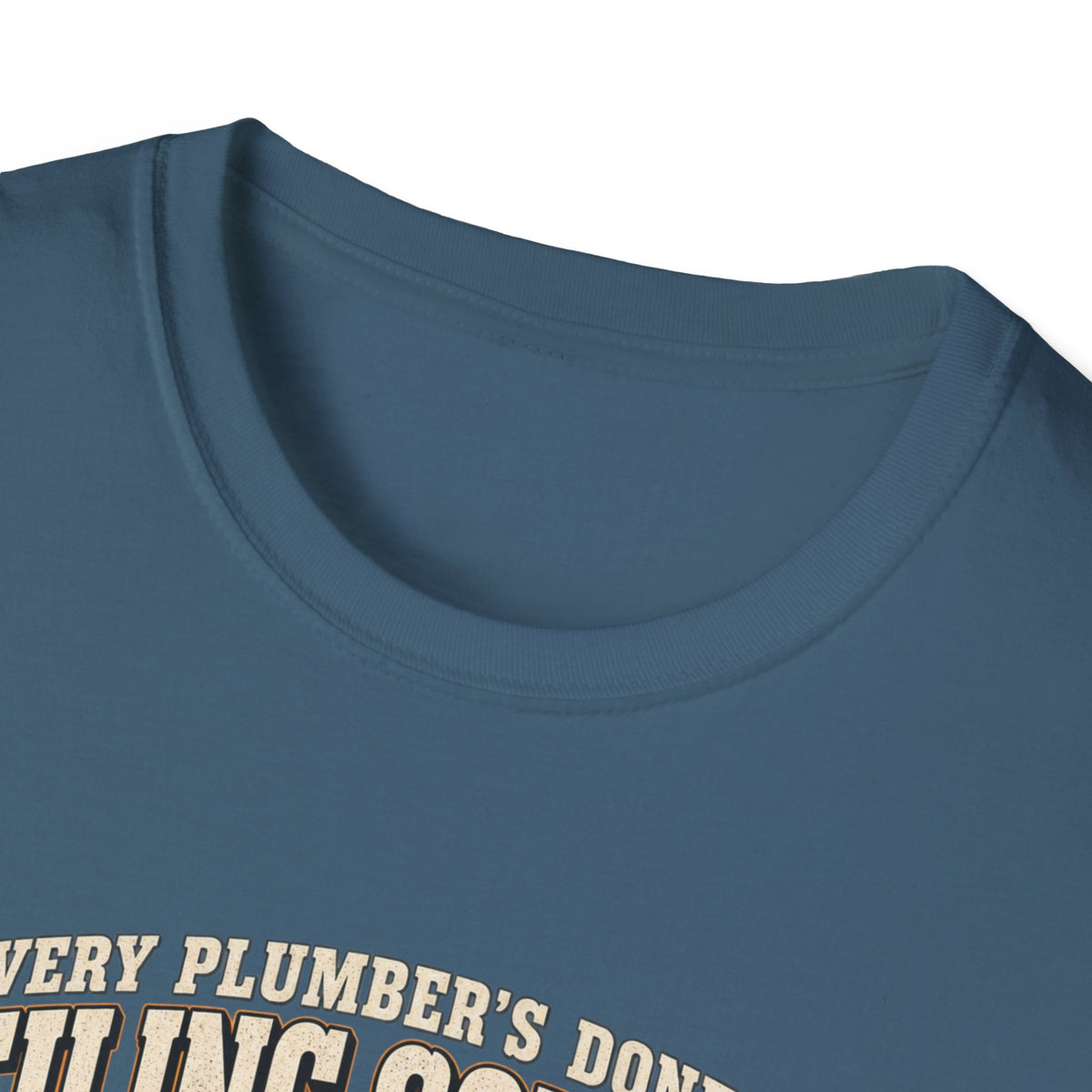 Plumber Ceiling Solder T-Shirt — "This Is How I End Up On The News" Tradesman Tee