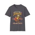 Licensed to Spark T-Shirt — Electrician Retro Cartoon Tee