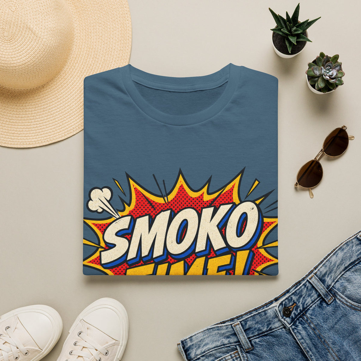 Smoko Time! Comic-Style T-Shirt
