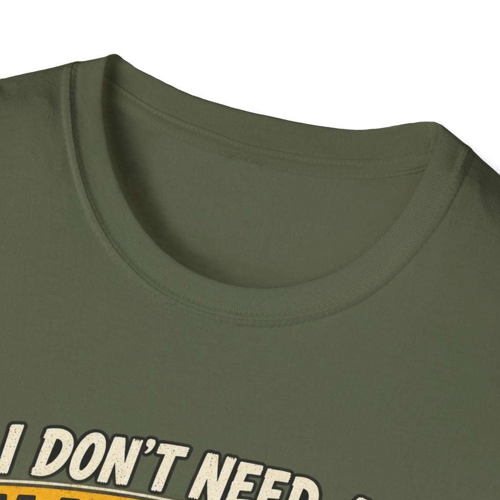 Chiropractor Humor T-Shirt – "I Don't Need a Gym Membership, I Need a Chiropractor on Retainer"
