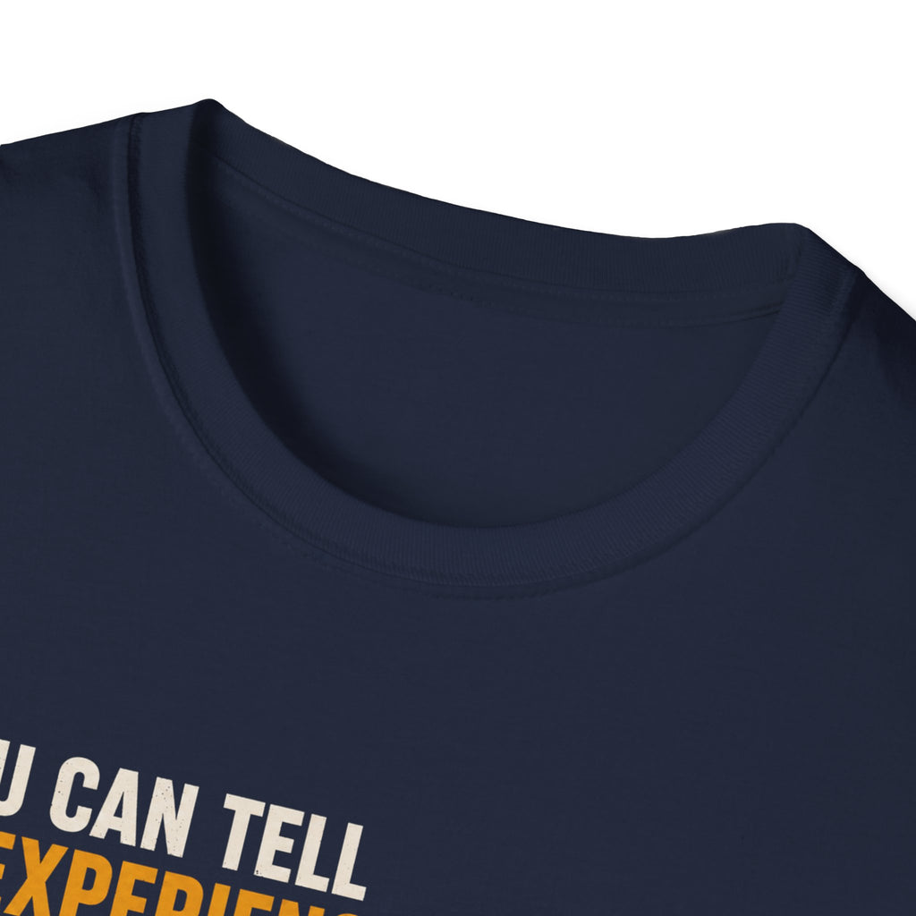 Tradie Tools T-Shirt — "You Can Tell How Experienced a Tradie" Work Shirt