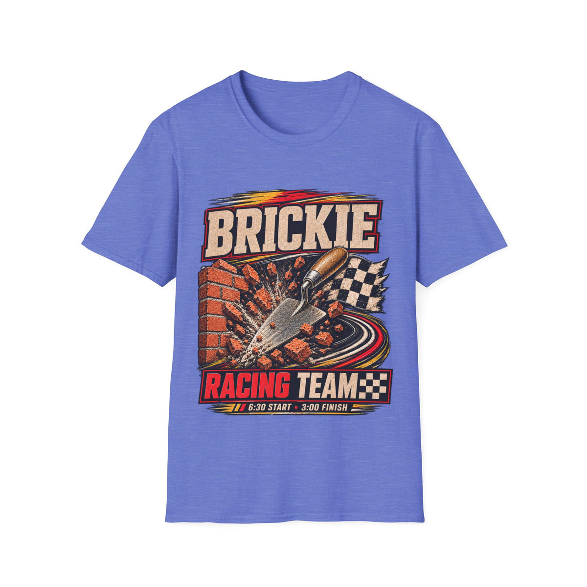 Brickie Racing Team T-Shirt — Vintage Sprint Car Racing Tee