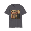 Radio Technician T-Shirt — "My Work Radio's Outlived 3 Phones 1 Relationship" Vintage Walkie Talkie Tee