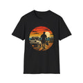 Tradesman Sunset T-Shirt — Retro Trade Worker Graphic Tee