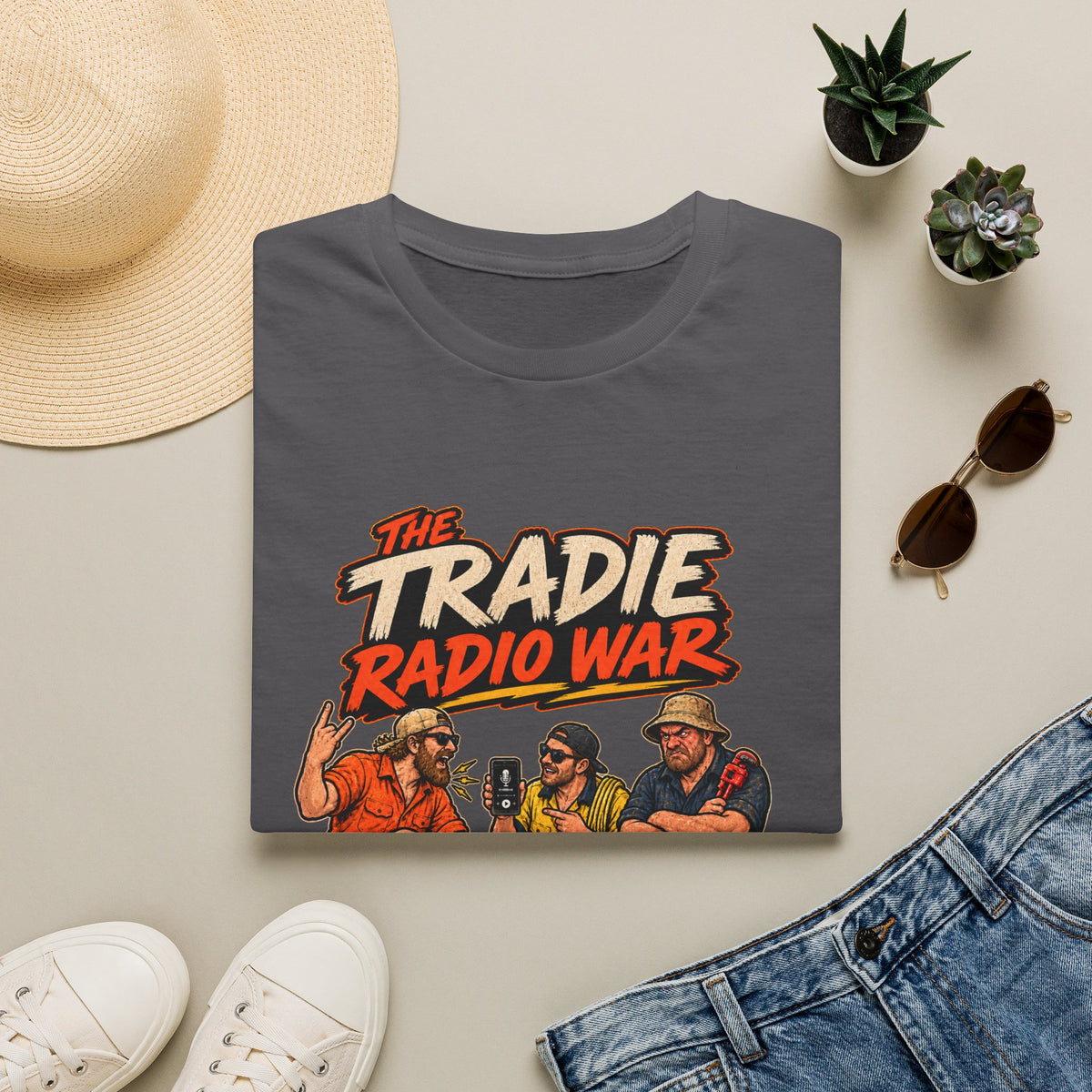 T-Shirt — The Tradie Radio War Podcast Graphic Tee