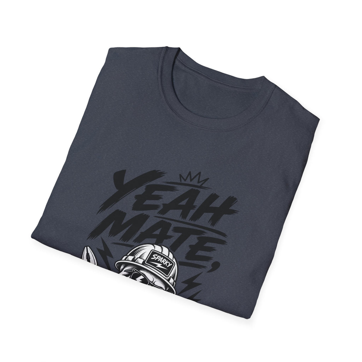 Yeah Mate It's Live T-Shirt — Retro Skull Graphic Tee