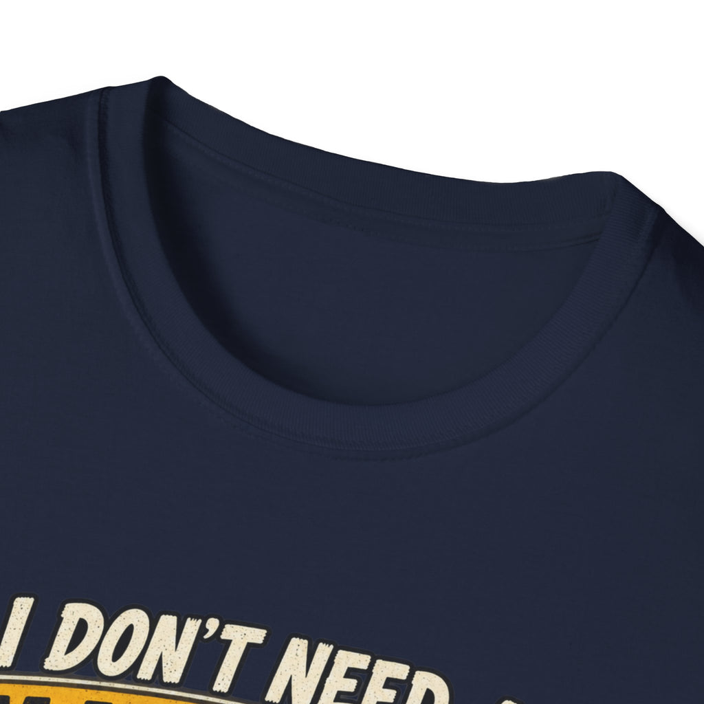 Chiropractor Humor T-Shirt – "I Don't Need a Gym Membership, I Need a Chiropractor on Retainer"