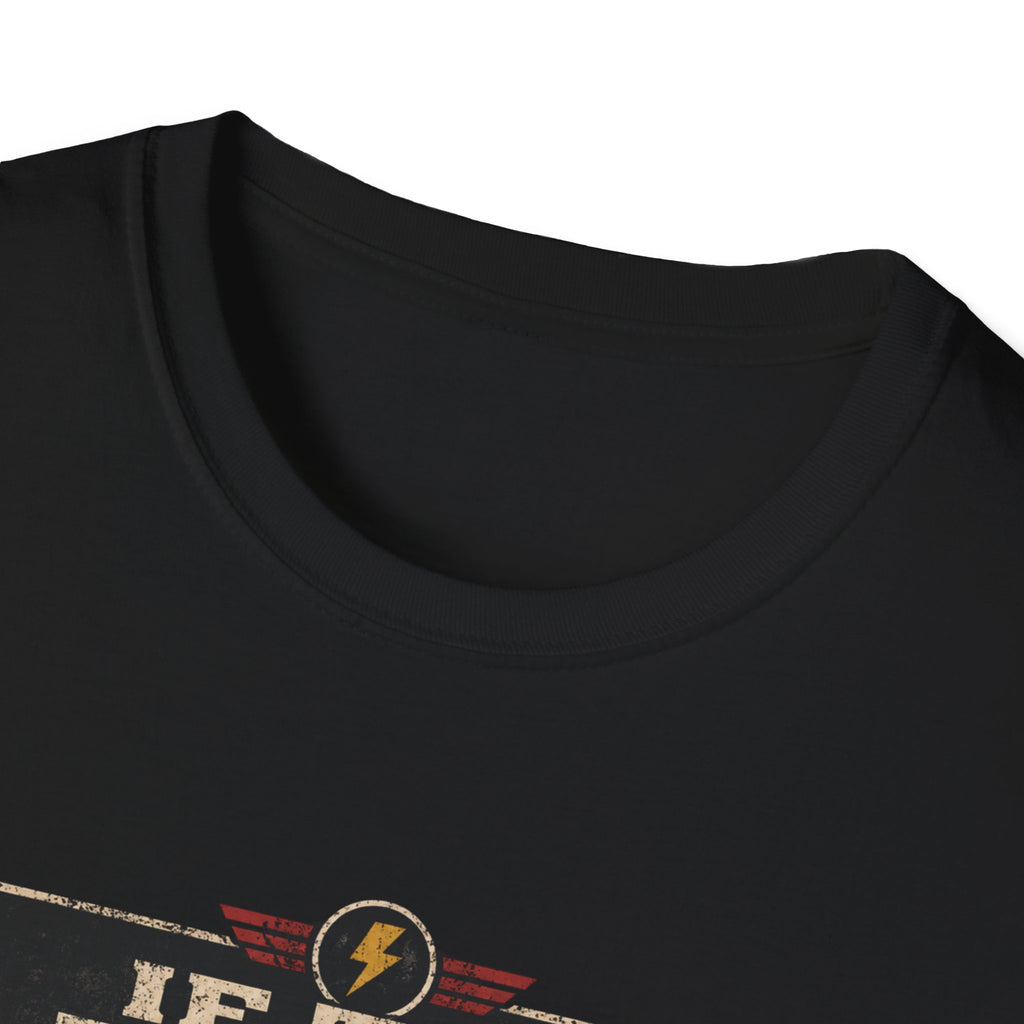Electrician T-Shirt — “If the Lights Are On Thank a Sparky” Vintage Electrical Tee