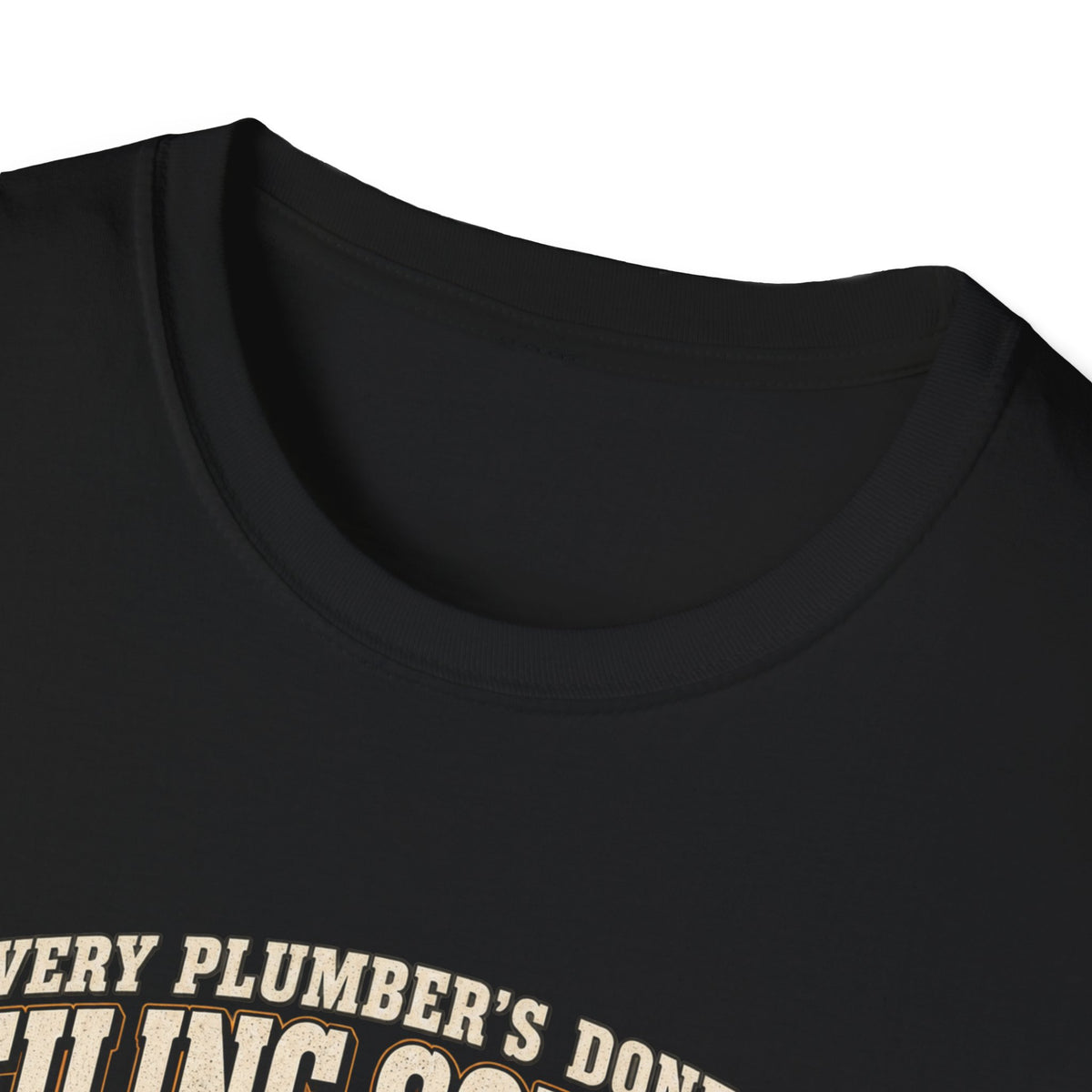 Plumber Ceiling Solder T-Shirt — "This Is How I End Up On The News" Tradesman Tee