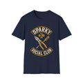 Sparky Social Club T-Shirt – 6:30 AM Electrician Tools Graphic Tee