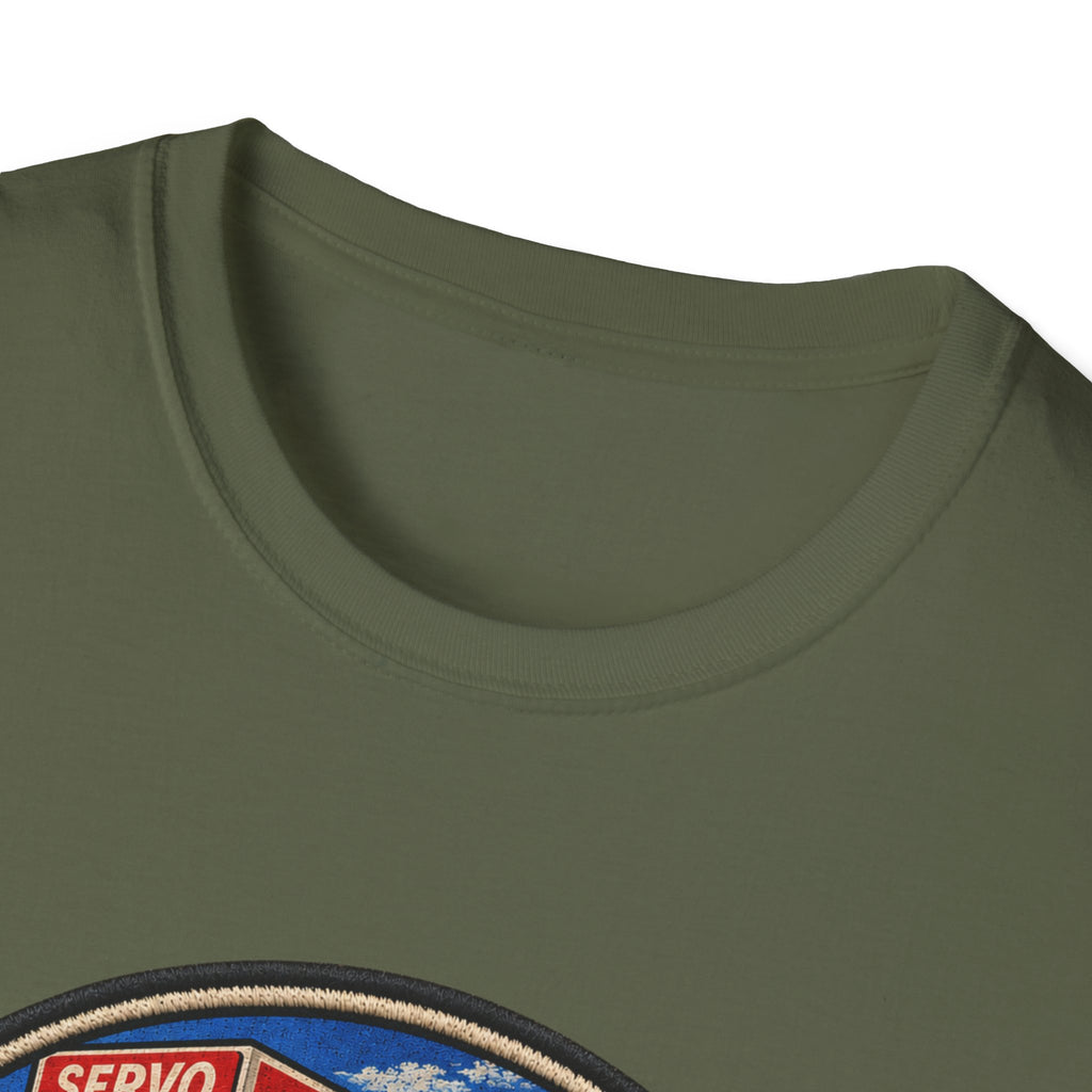 T-Shirt — "The Last Pie at the Servo Is Always a Gamble" Retro Gas Station Pie Tee