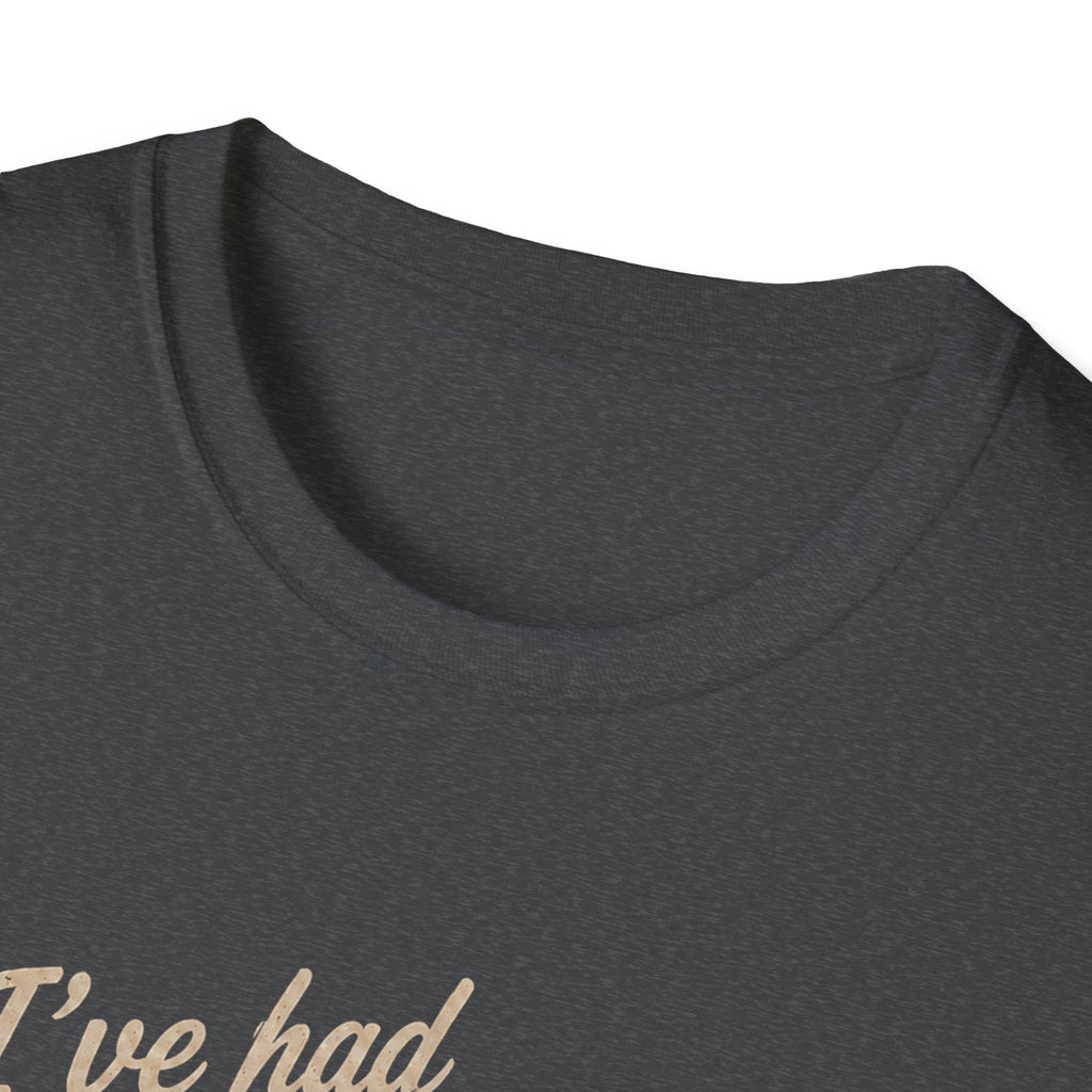 Stunt Double T-Shirt — "I’ve Had Enough Close Calls to Earn a Stunt Double" Vintage Helmet Graphic