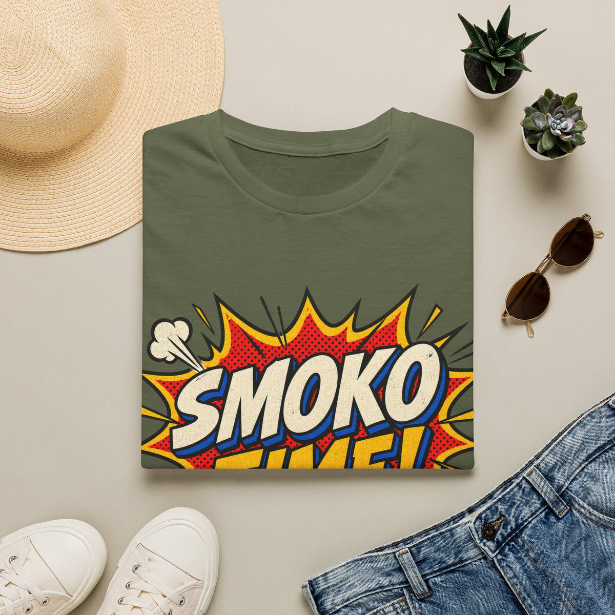 Smoko Time! Comic-Style T-Shirt