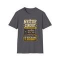 Mystery Circuit T-Shirt — "The Mystery Circuit That Feeds Nothing" Retro Arcade Tee