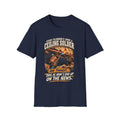 Plumber Ceiling Solder T-Shirt — "This Is How I End Up On The News" Tradesman Tee
