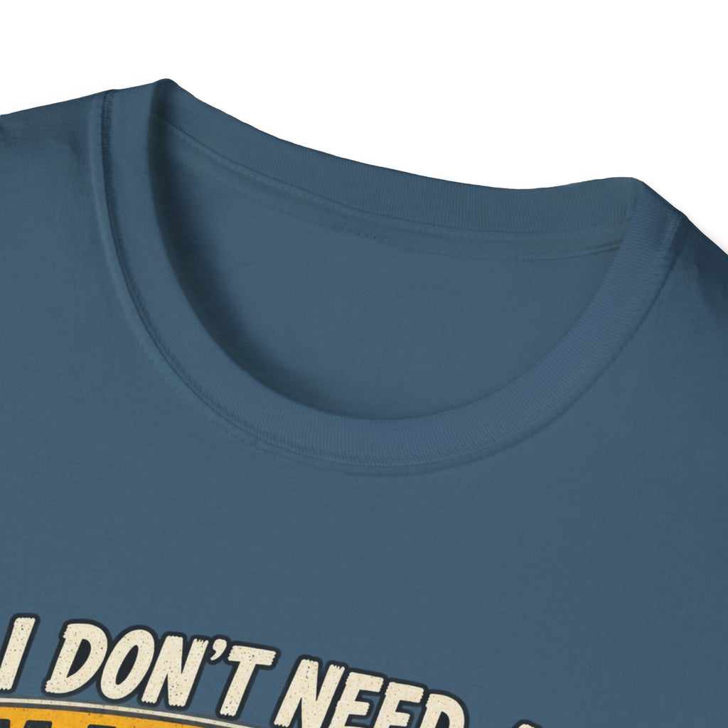 Chiropractor Humor T-Shirt – "I Don't Need a Gym Membership, I Need a Chiropractor on Retainer"
