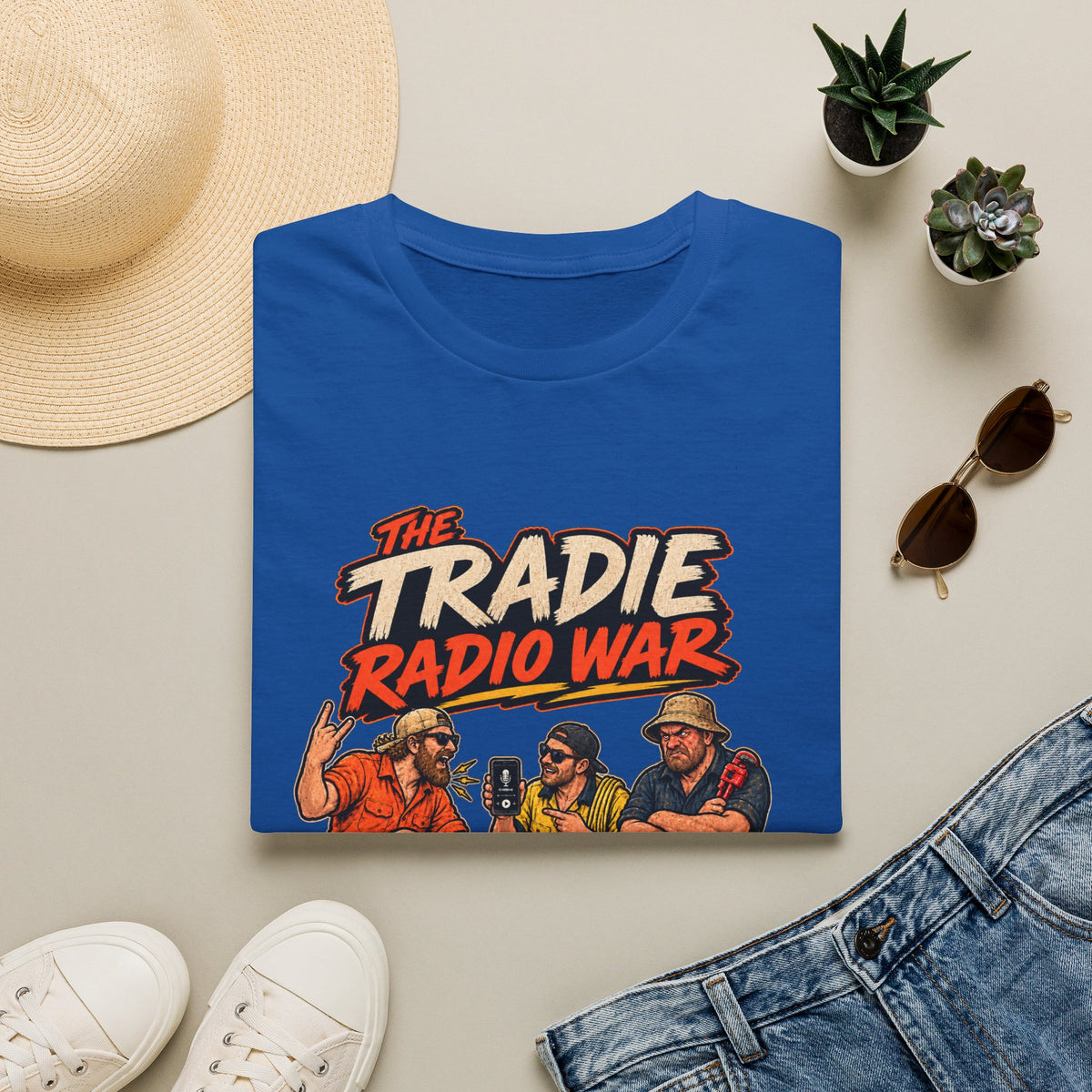 T-Shirt — The Tradie Radio War Podcast Graphic Tee