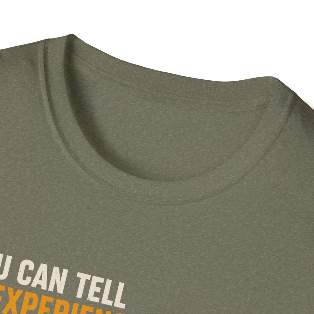 Tradie Tools T-Shirt — "You Can Tell How Experienced a Tradie" Work Shirt