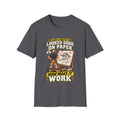Contractor T-Shirt — "Looked Good on Paper, Now Make It Work" Construction Tee