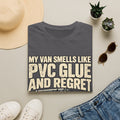 PVC Glue and Regret Van T-Shirt — Funny Campervan Mechanic Tee