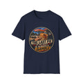 T-Shirt — "The Last Pie at the Servo Is Always a Gamble" Retro Gas Station Pie Tee