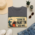 T-Shirt — Kicking the Paint Tin Over While Avoiding Your Wife (Funny Retro Painter Tee)
