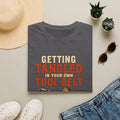 Getting Tangled in Your Own Tool Belt T-Shirt - Funny Rock Climbing / Handyman Graphic Tee