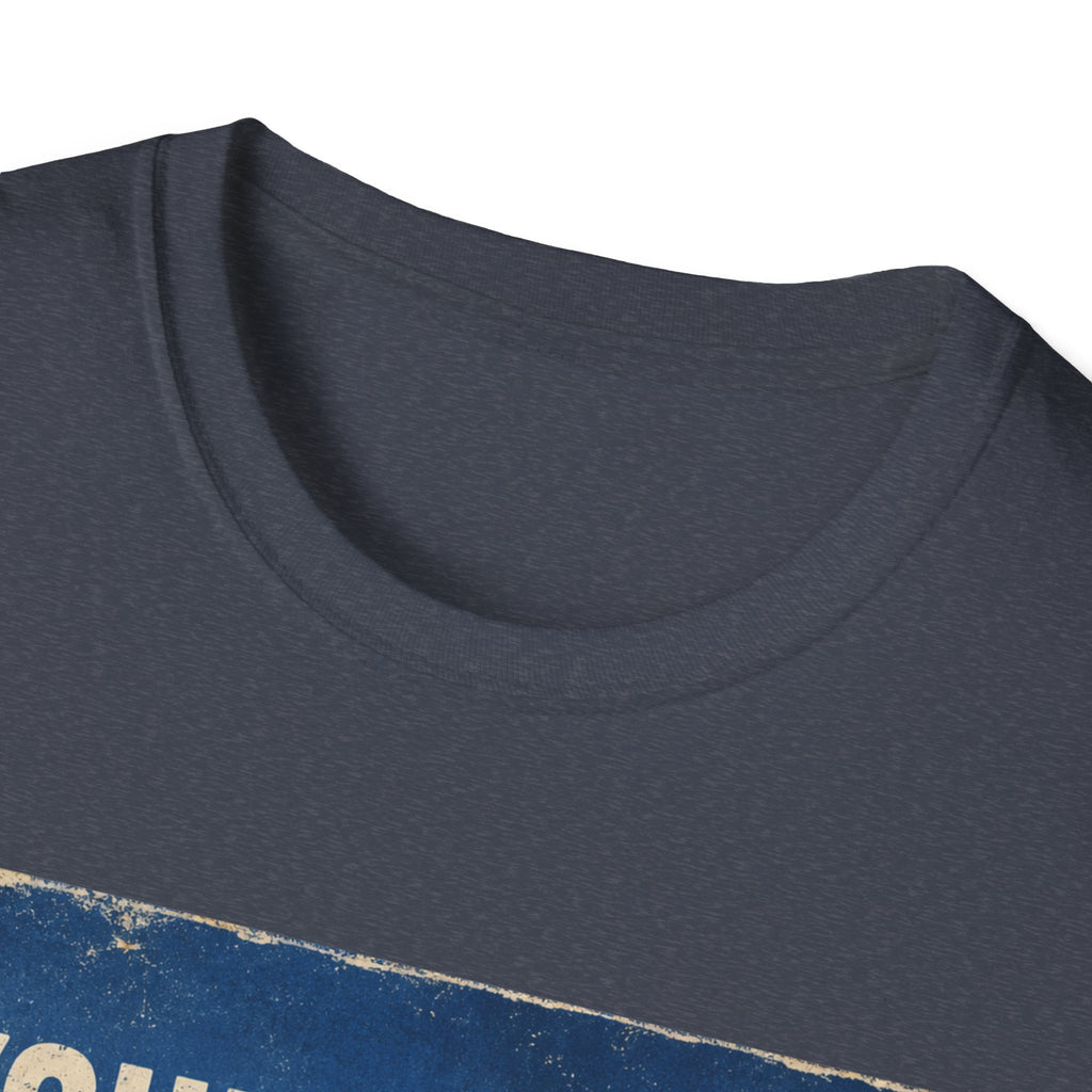 Plumbing T-Shirt — “Your Waste Is My Business” Vintage Service Tee