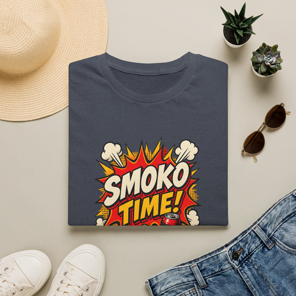Smoko Time T-Shirt — Retro Cooler BBQ & Fishing Graphic Tee